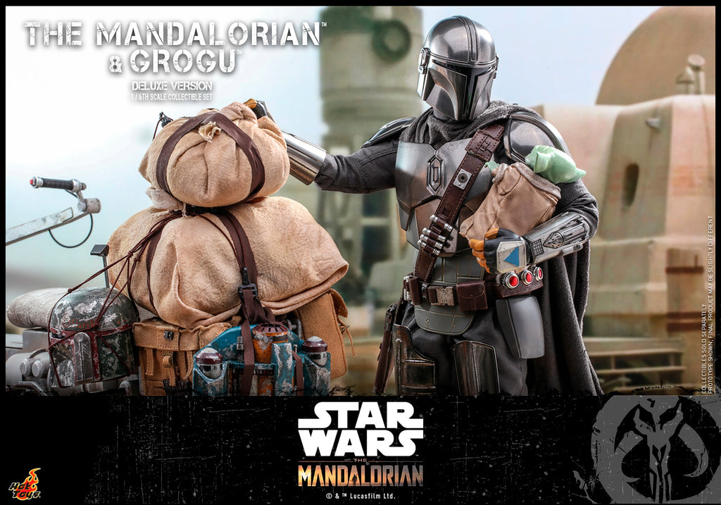 The Mandalorian and Grogu (Deluxe Version) Star Wars Sixth Scale Figure Set
