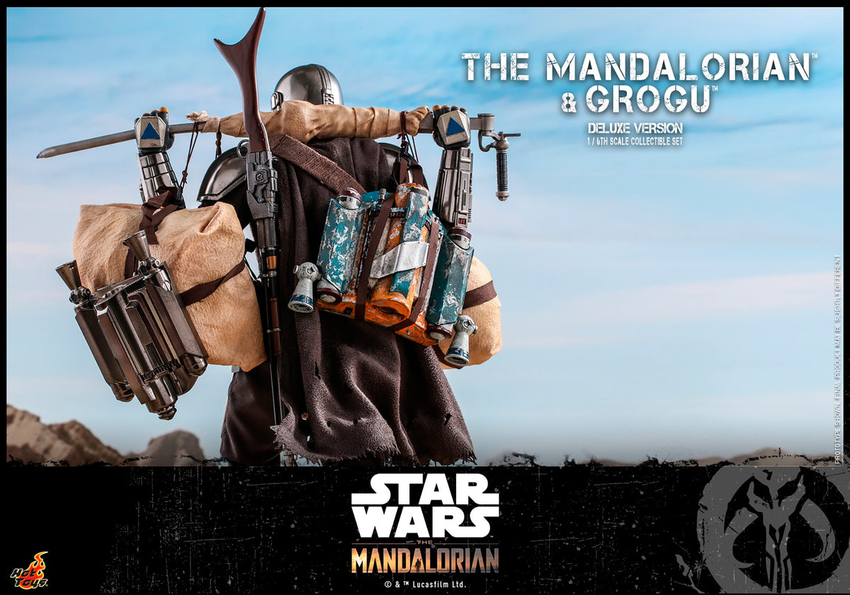 The Mandalorian and Grogu (Deluxe Version) Star Wars Sixth Scale Figure Set