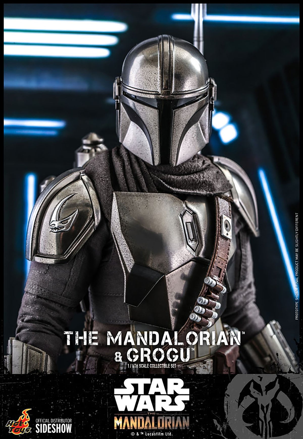The Mandalorian and Grogu (Deluxe Version) Star Wars Sixth Scale Figure Set