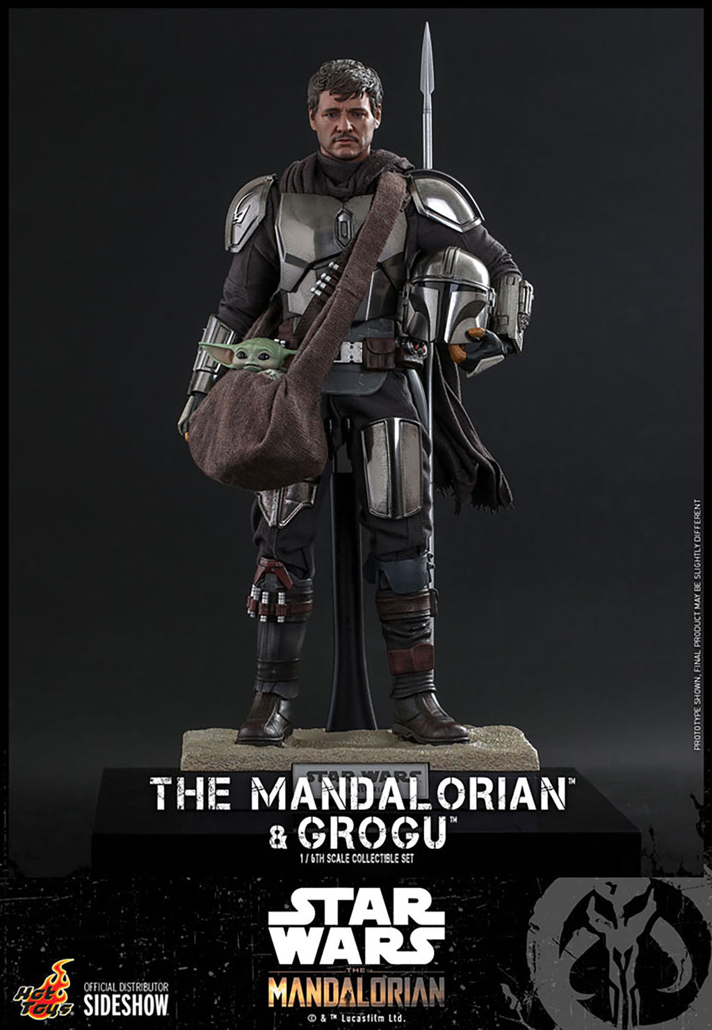 The Mandalorian and Grogu (Deluxe Version) Star Wars Sixth Scale Figure Set