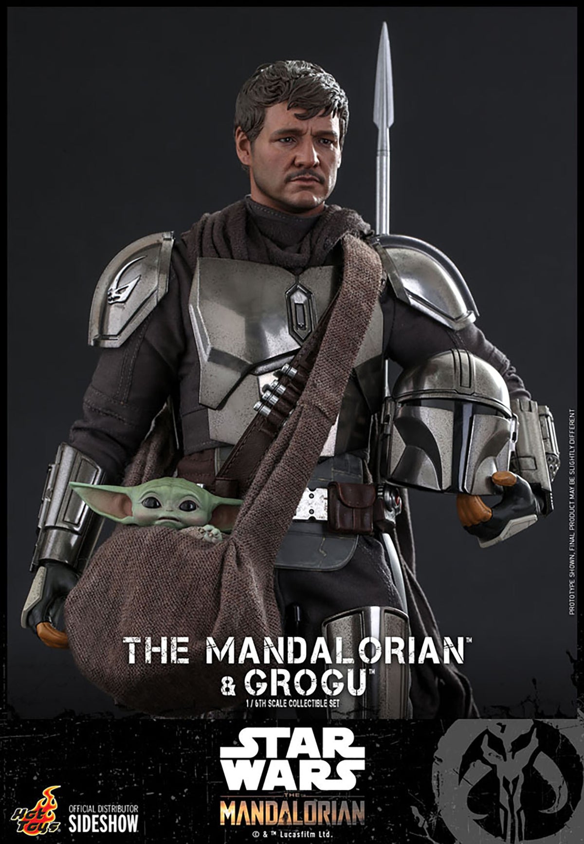 The Mandalorian and Grogu (Deluxe Version) Star Wars Sixth Scale Figure Set