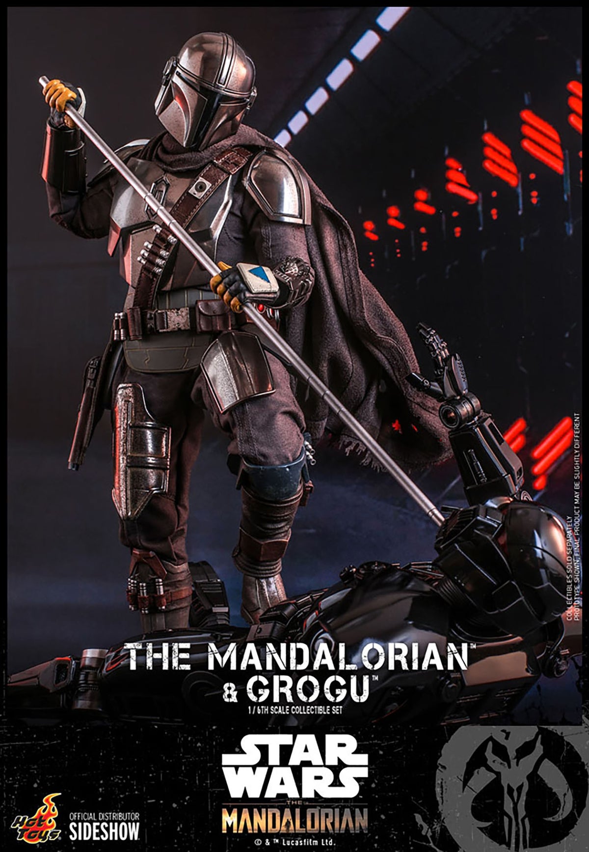 The Mandalorian and Grogu (Deluxe Version) Star Wars Sixth Scale Figure Set