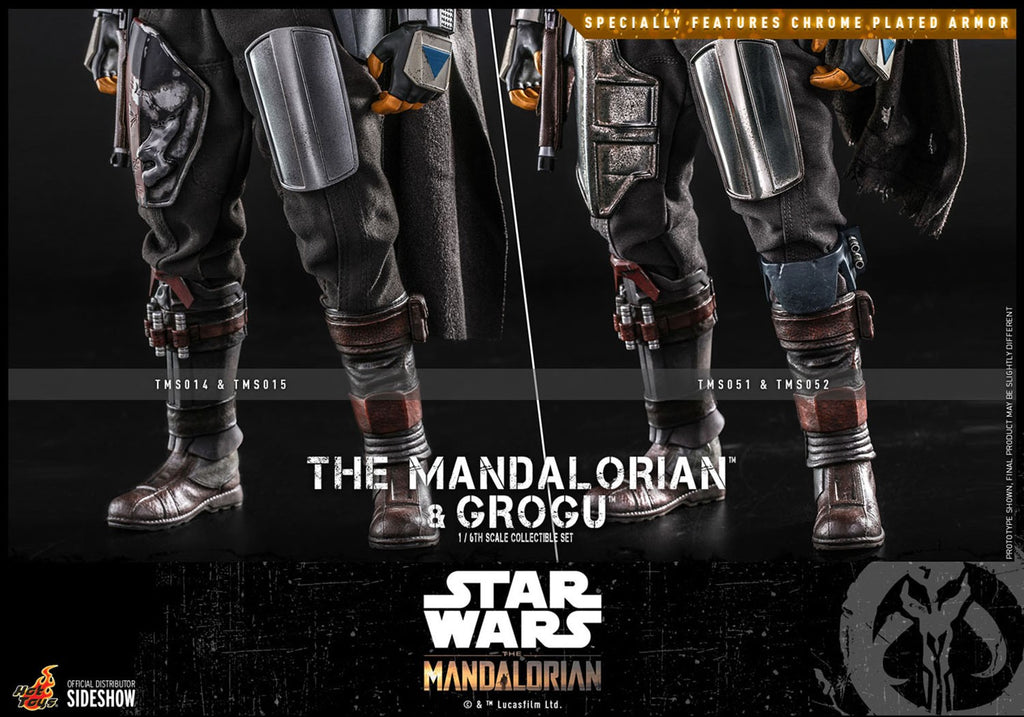 The Mandalorian and Grogu (Deluxe Version) Star Wars Sixth Scale Figure Set