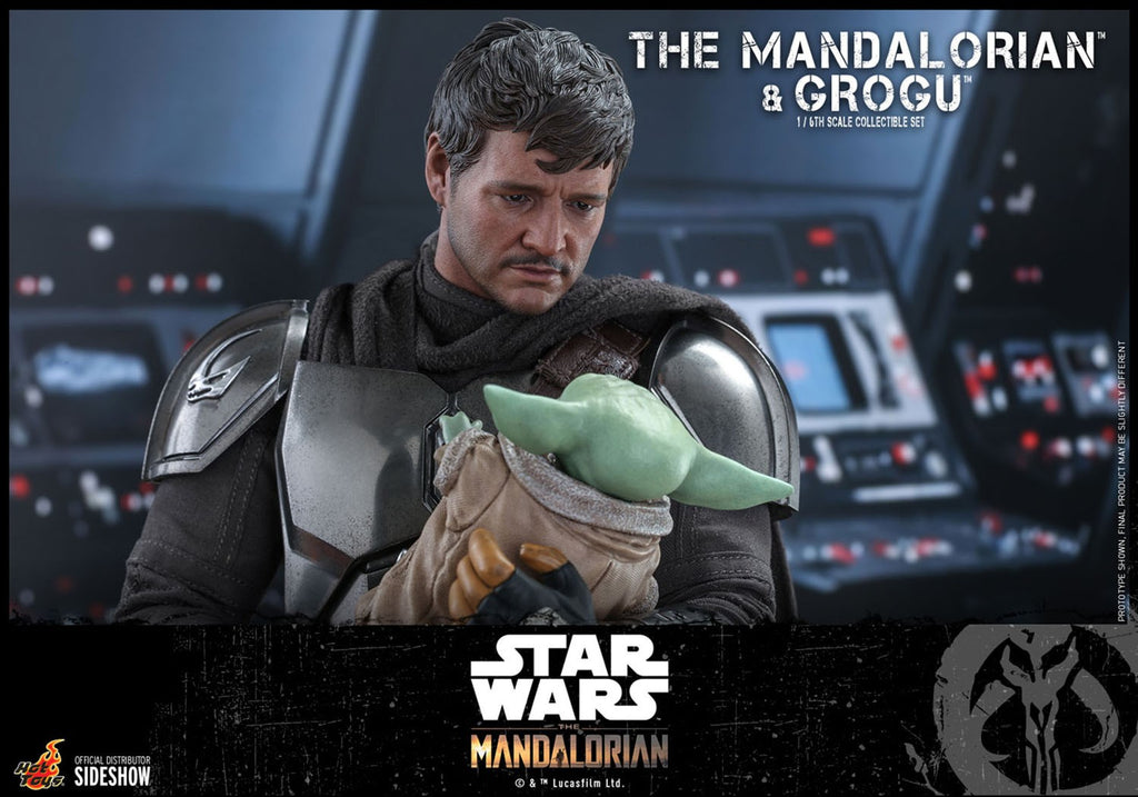 The Mandalorian and Grogu (Deluxe Version) Star Wars Sixth Scale Figure Set