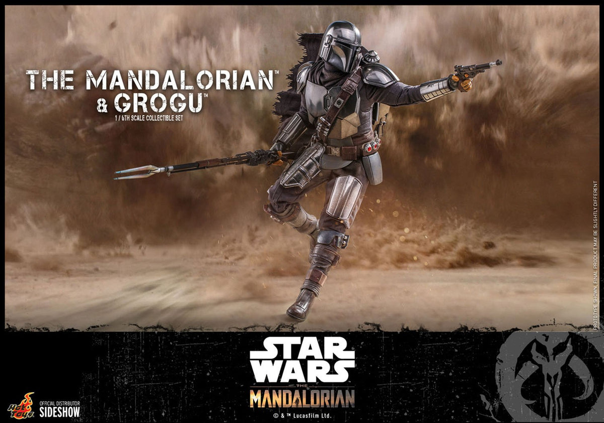 The Mandalorian and Grogu (Deluxe Version) Star Wars Sixth Scale Figure Set