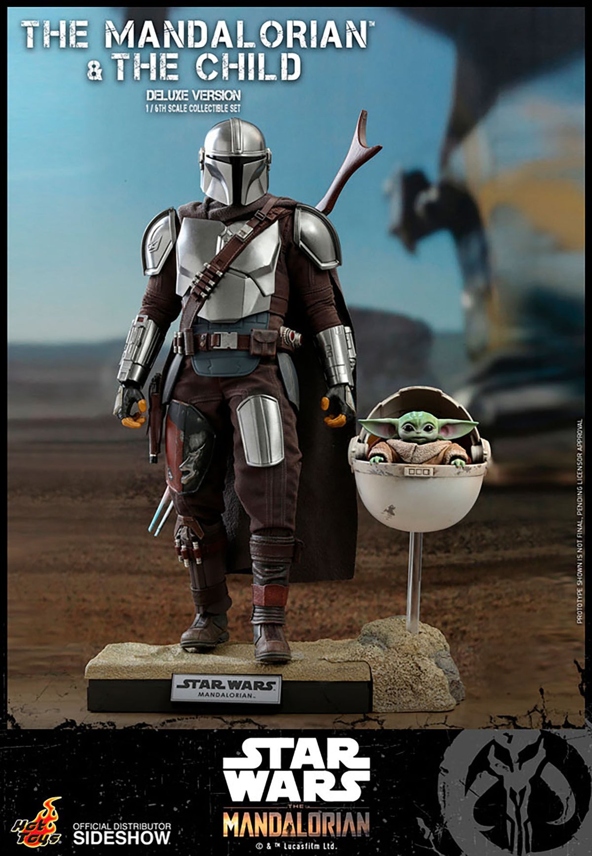 The Mandalorian and The Child Star Wars Sixth Scale Figure