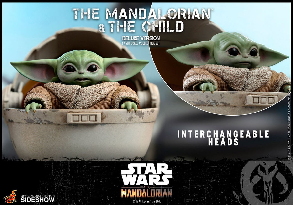 The Mandalorian and The Child Star Wars Sixth Scale Figure
