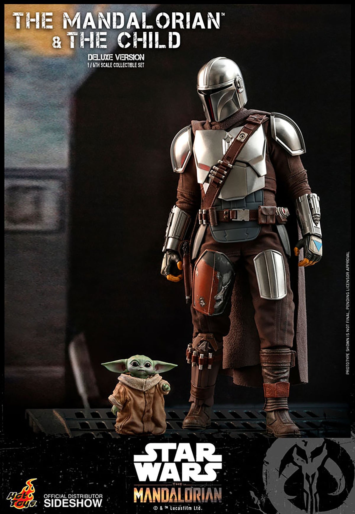 The Mandalorian and The Child Star Wars Sixth Scale Figure