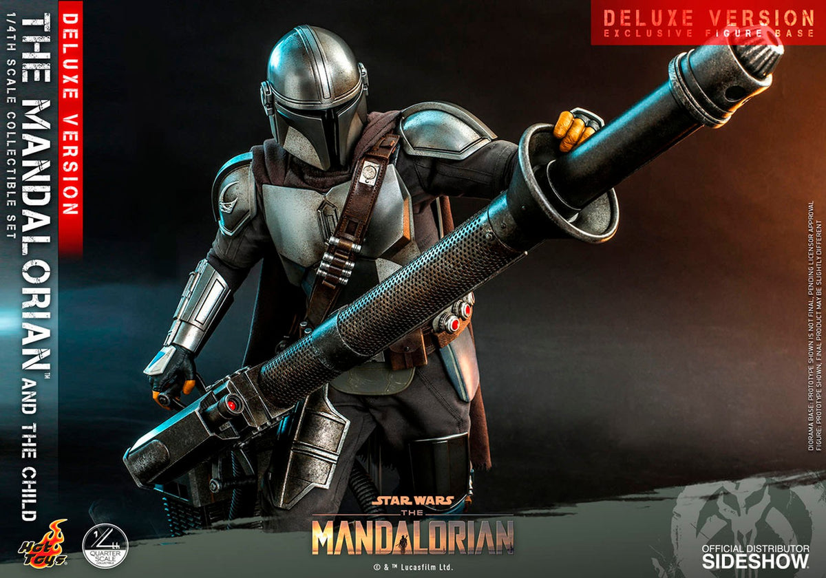 The Mandalorian and The Child Star Wars Quarter Scale Figure