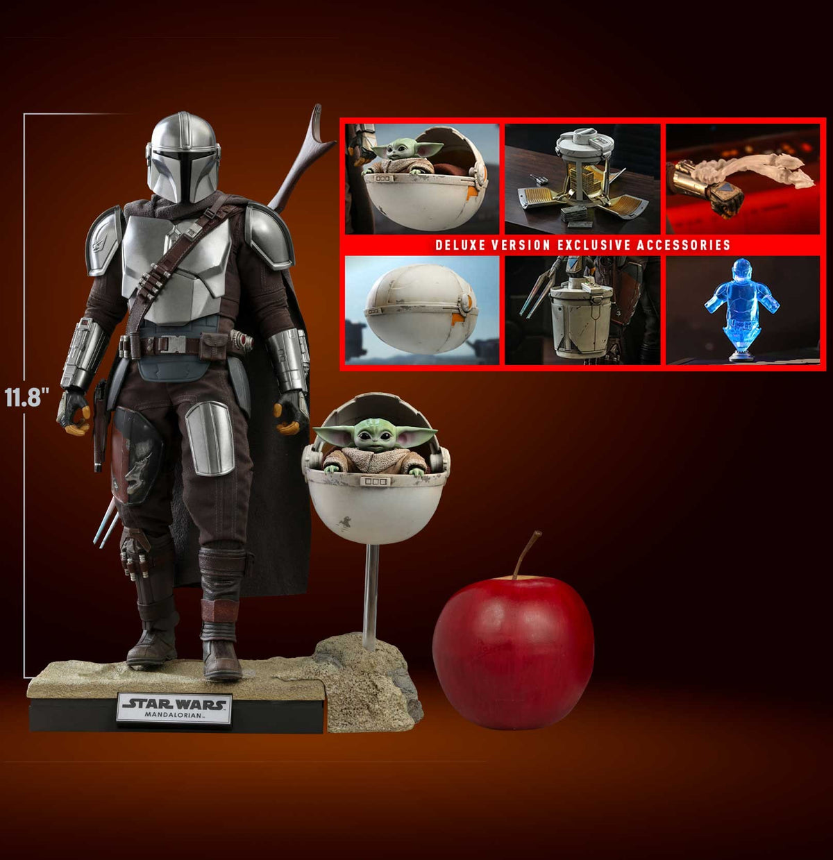The Mandalorian and The Child Star Wars Sixth Scale Figure