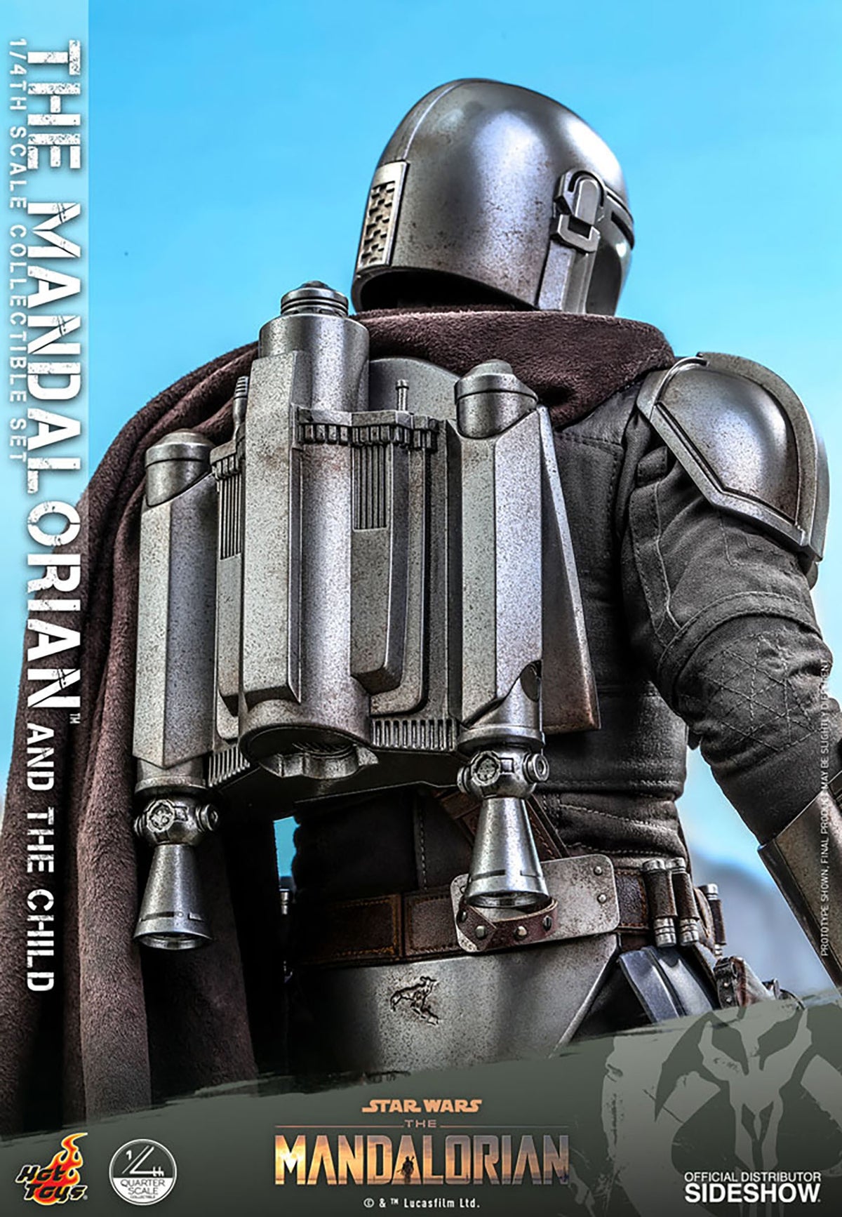 The Mandalorian and The Child Star Wars Quarter Scale Figure