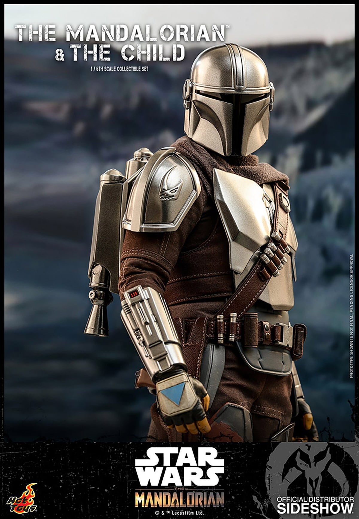 The Mandalorian and The Child Star Wars Sixth Scale Figure