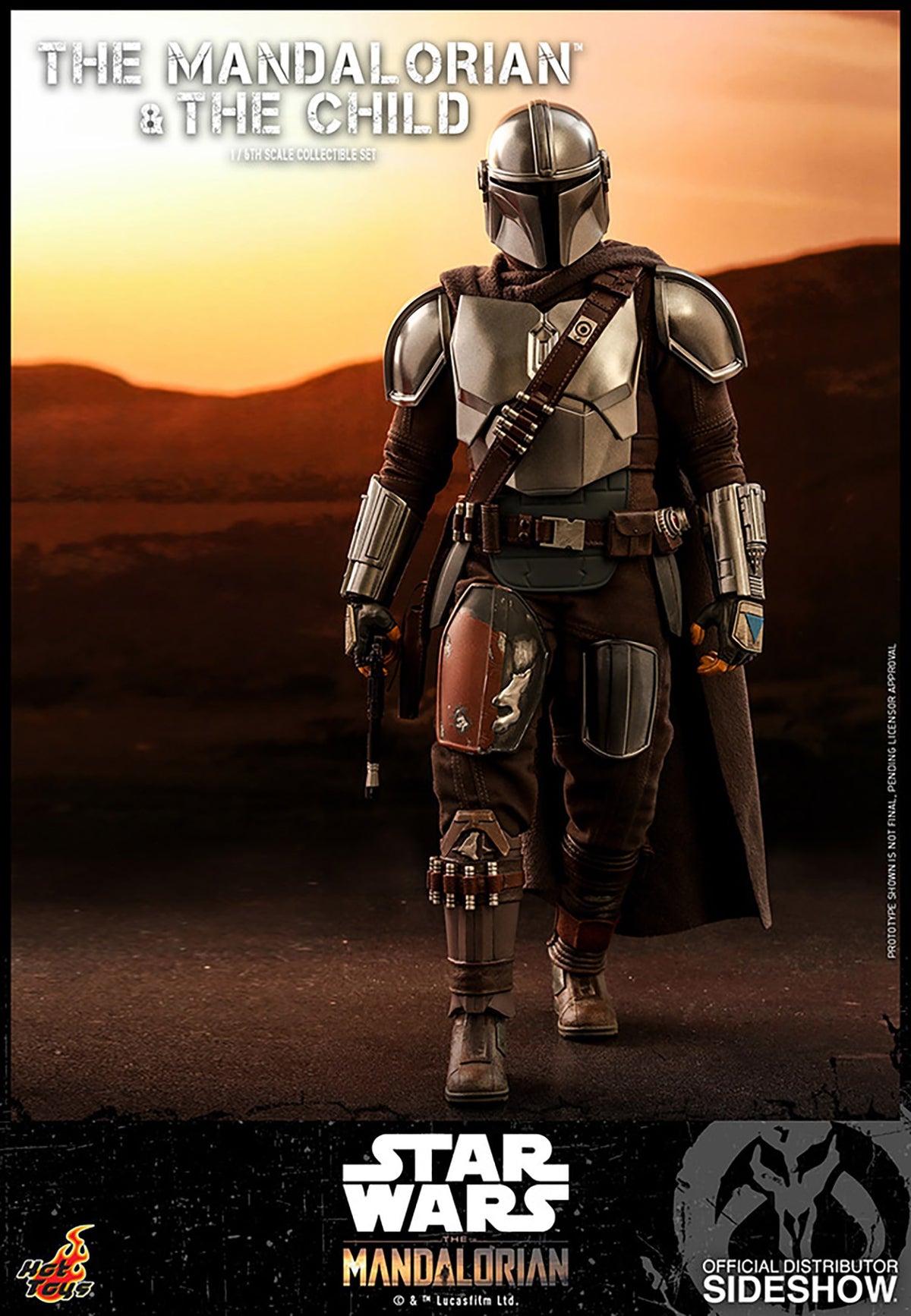 The Mandalorian and The Child Star Wars Sixth Scale Figure