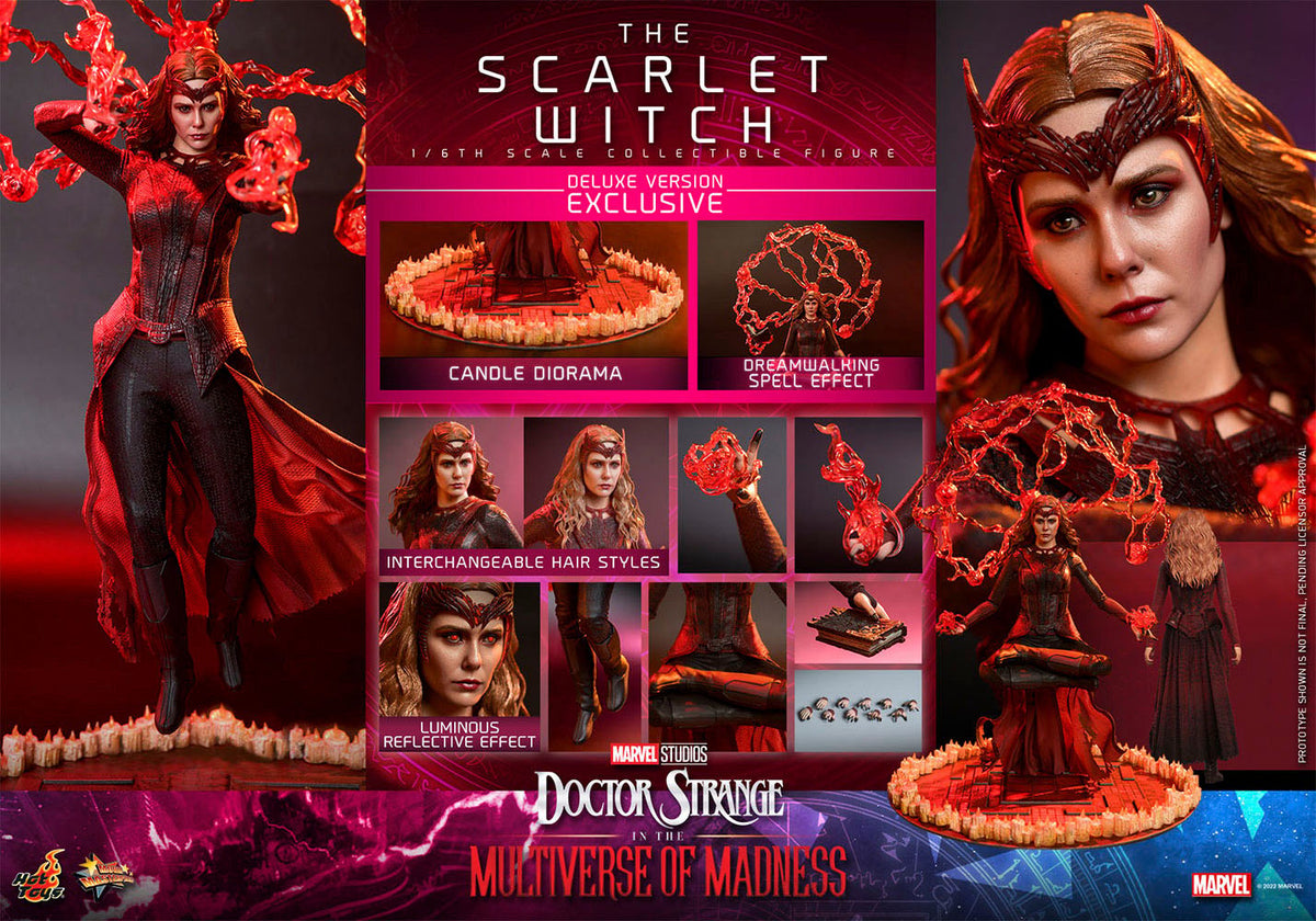The Scarlet Witch Marvel Sixth Scale Figure