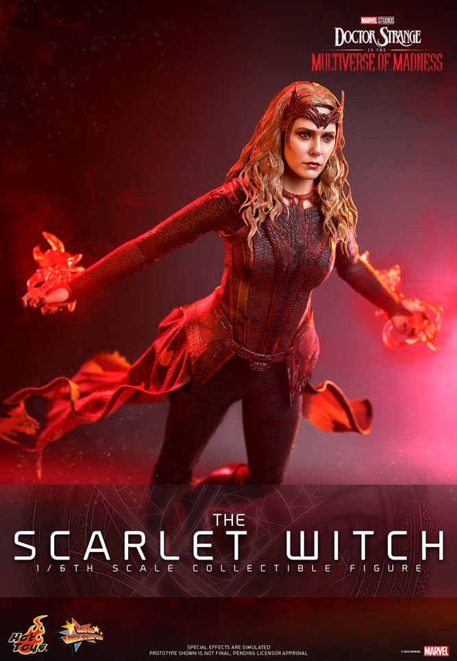 The Scarlet Witch Marvel Sixth Scale Figure