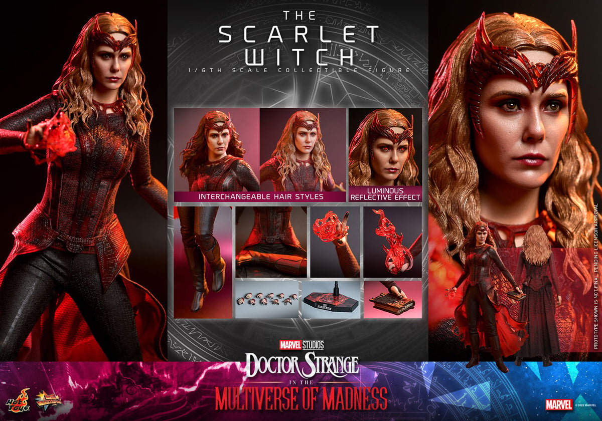 The Scarlet Witch Marvel Sixth Scale Figure
