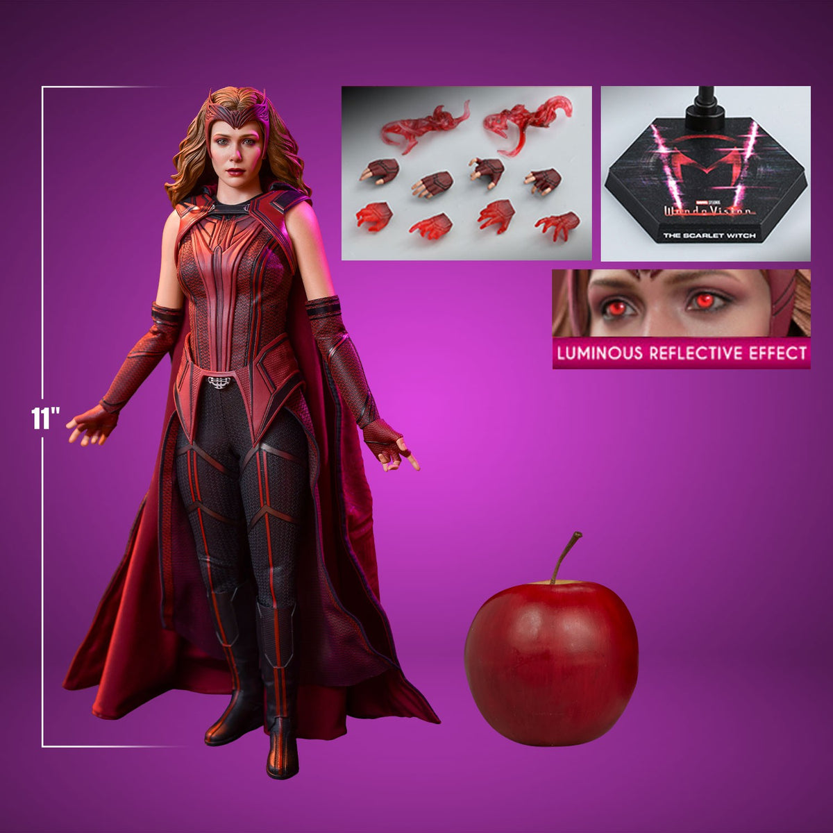 The Scarlet Witch Marvel Sixth Scale Figure