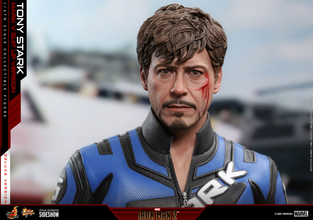 Tony Stark (Mark V Suit Up Version) Marvel Sixth Scale Figure