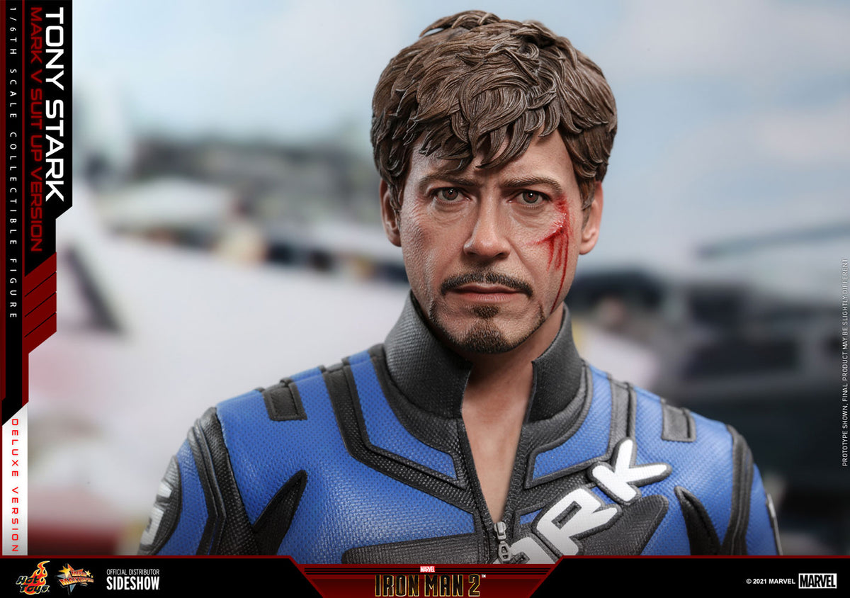 Tony Stark (Mark V Suit Up Version) Marvel Sixth Scale Figure