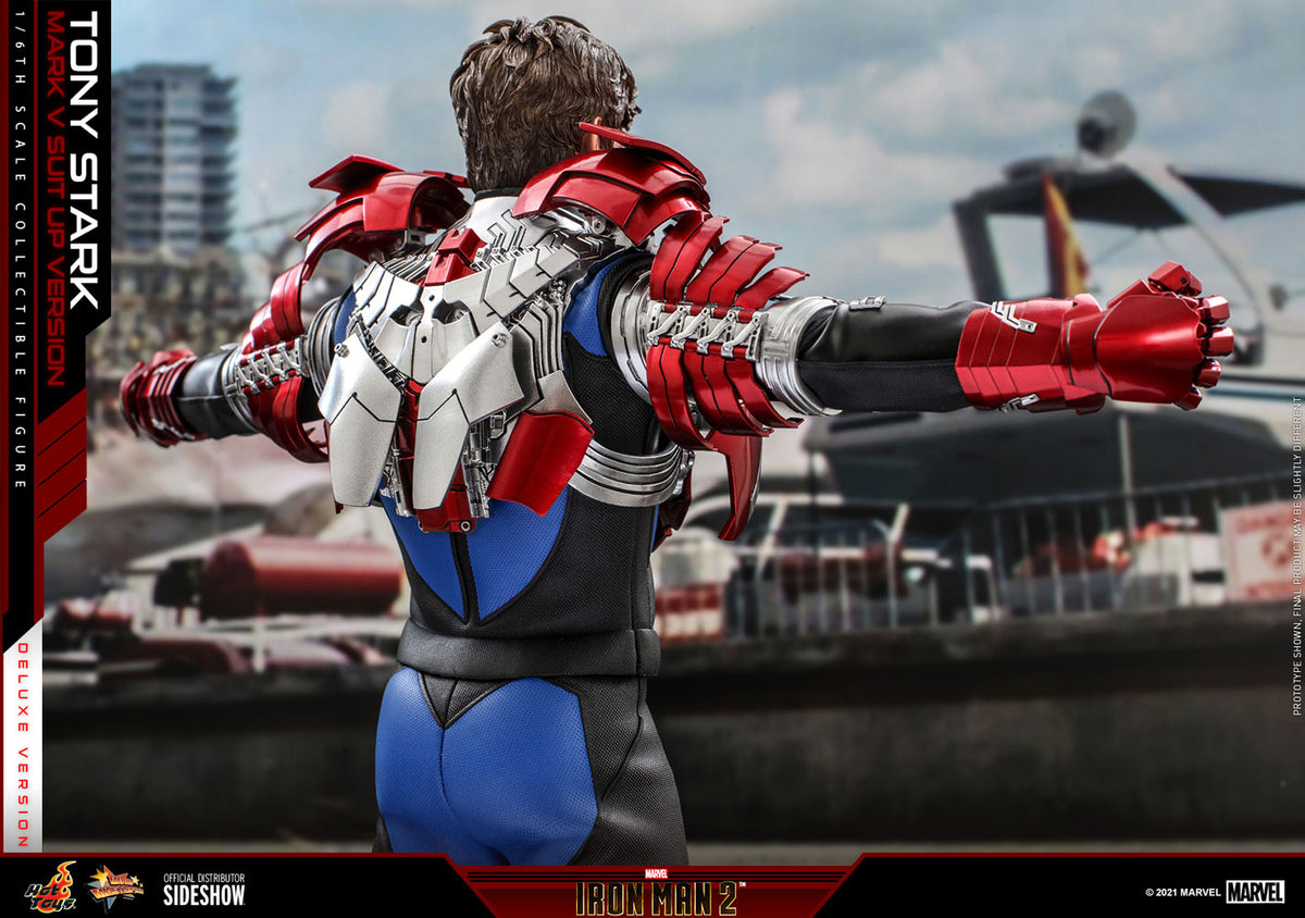 Tony Stark (Mark V Suit Up Version) Marvel Sixth Scale Figure