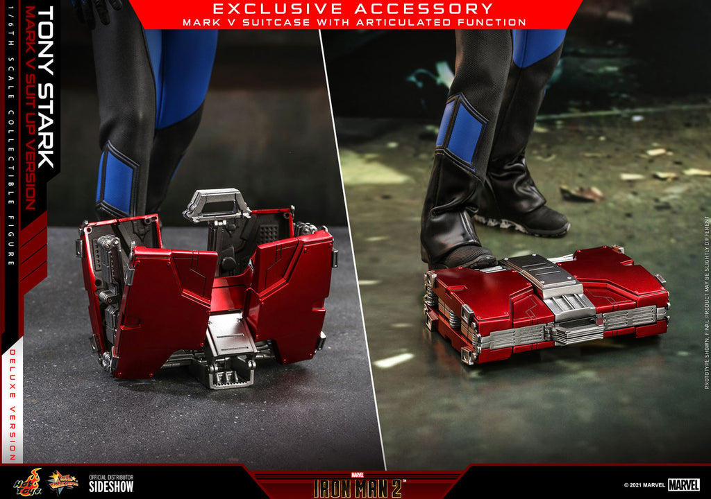 Tony Stark (Mark V Suit Up Version) Marvel Sixth Scale Figure