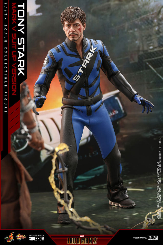 Tony Stark (Mark V Suit Up Version) Marvel Sixth Scale Figure