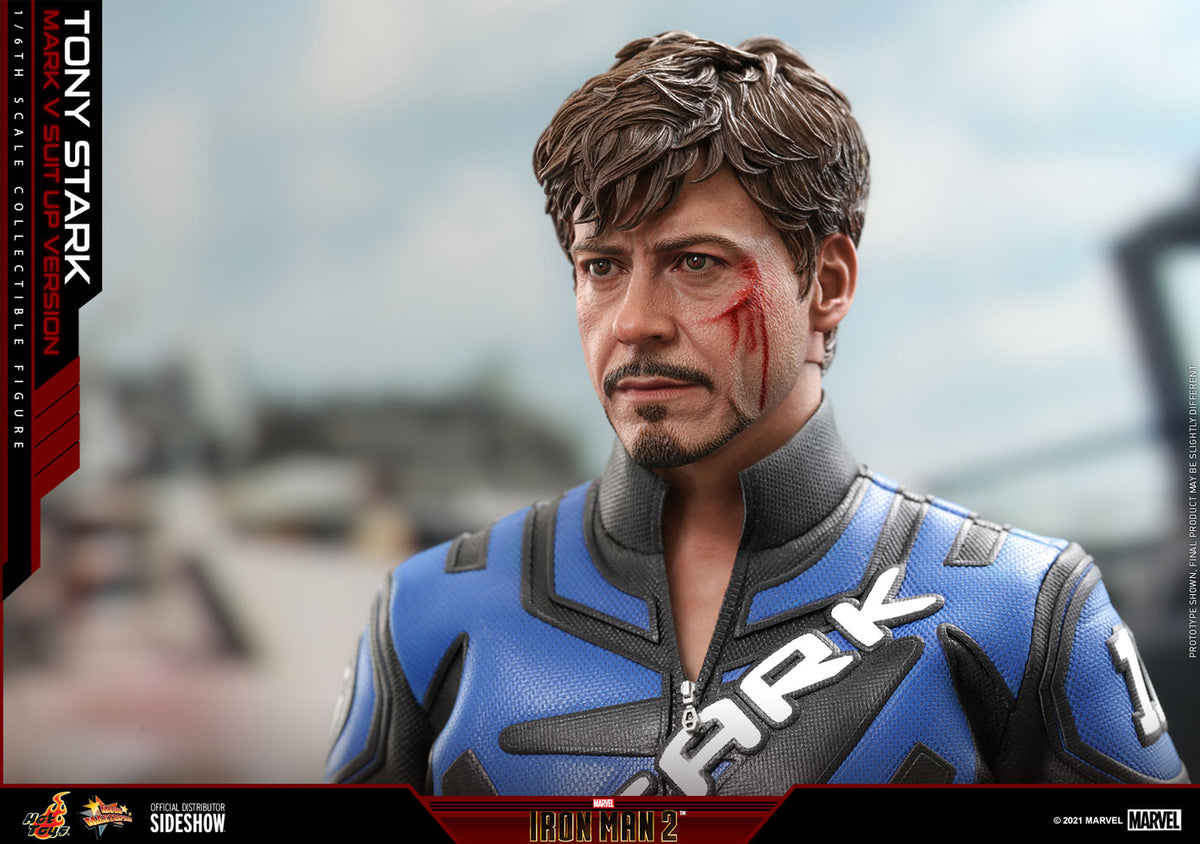 Tony Stark (Mark V Suit Up Version) Marvel Sixth Scale Figure