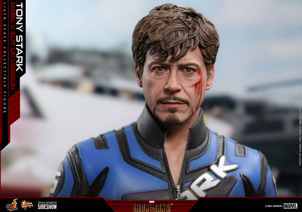 Tony Stark (Mark V Suit Up Version) Marvel Sixth Scale Figure