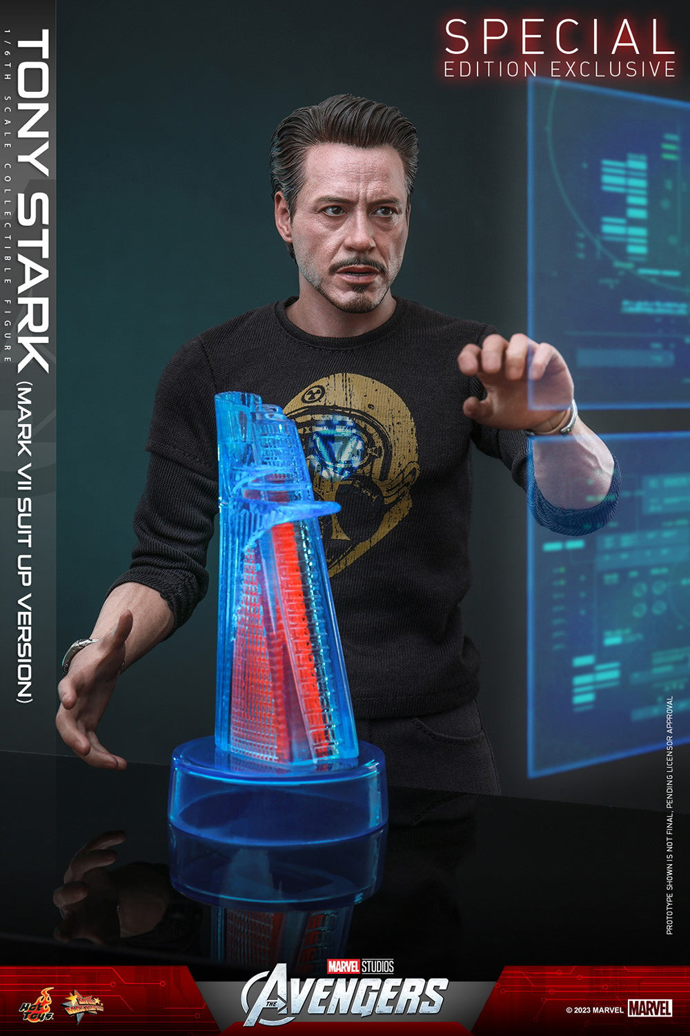 Tony Stark (Mark VII Suit-Up Version) Marvel Sixth Scale Figure