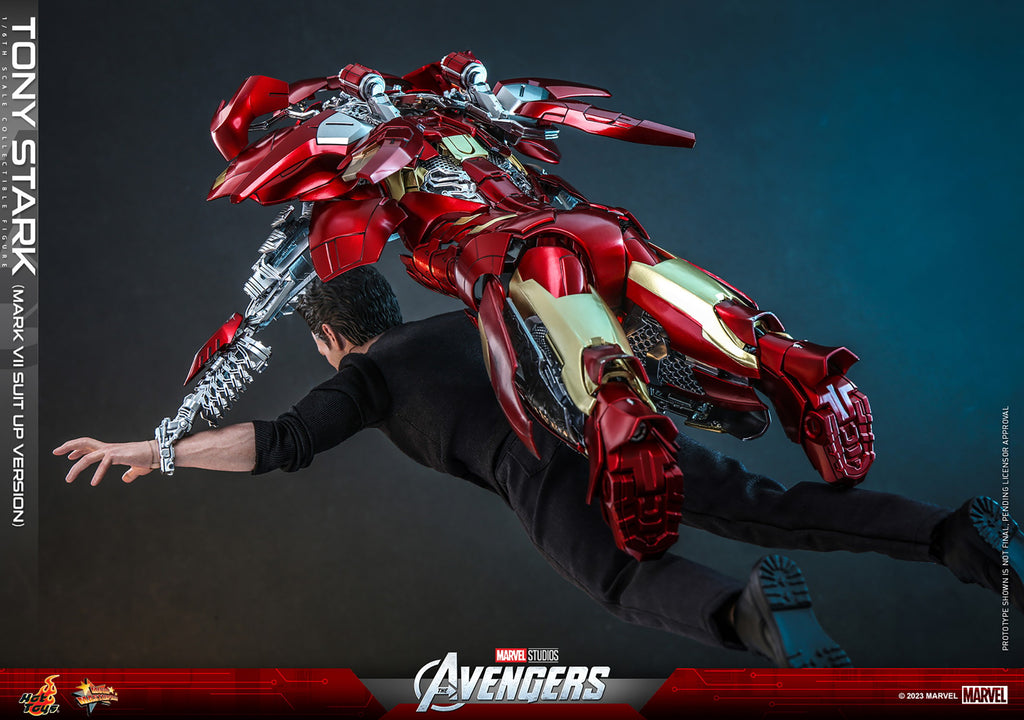 Tony Stark (Mark VII Suit-Up Version) Marvel Sixth Scale Figure