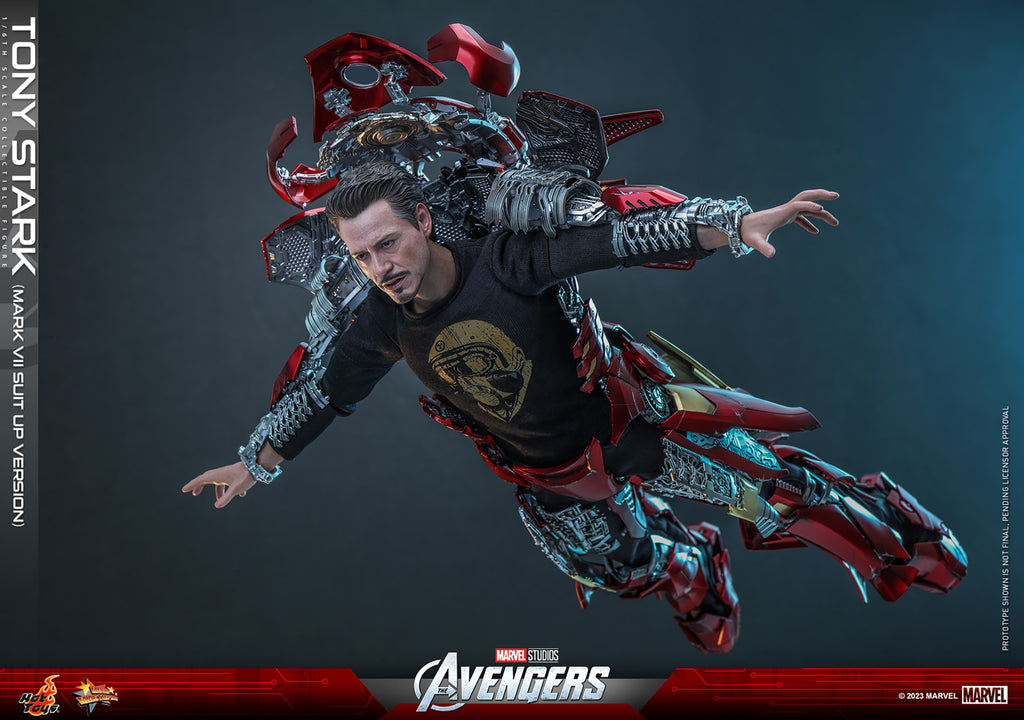 Tony Stark (Mark VII Suit-Up Version) Marvel Sixth Scale Figure