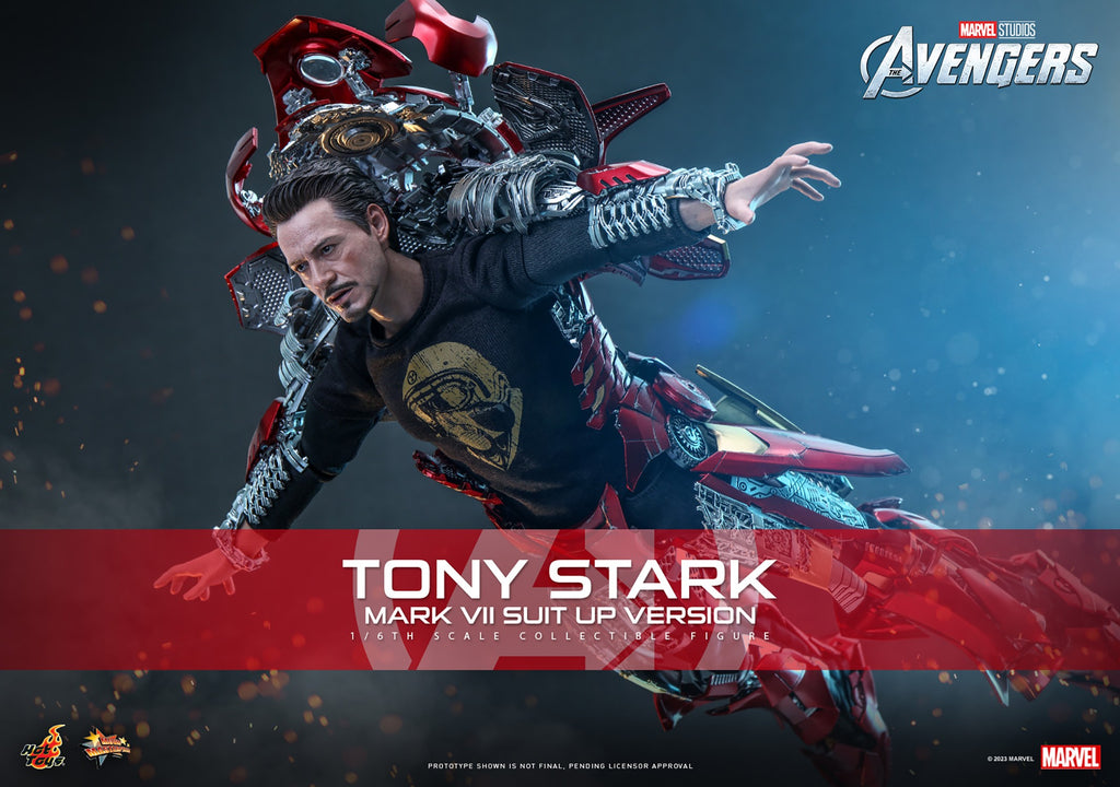 Tony Stark (Mark VII Suit-Up Version) Marvel Sixth Scale Figure