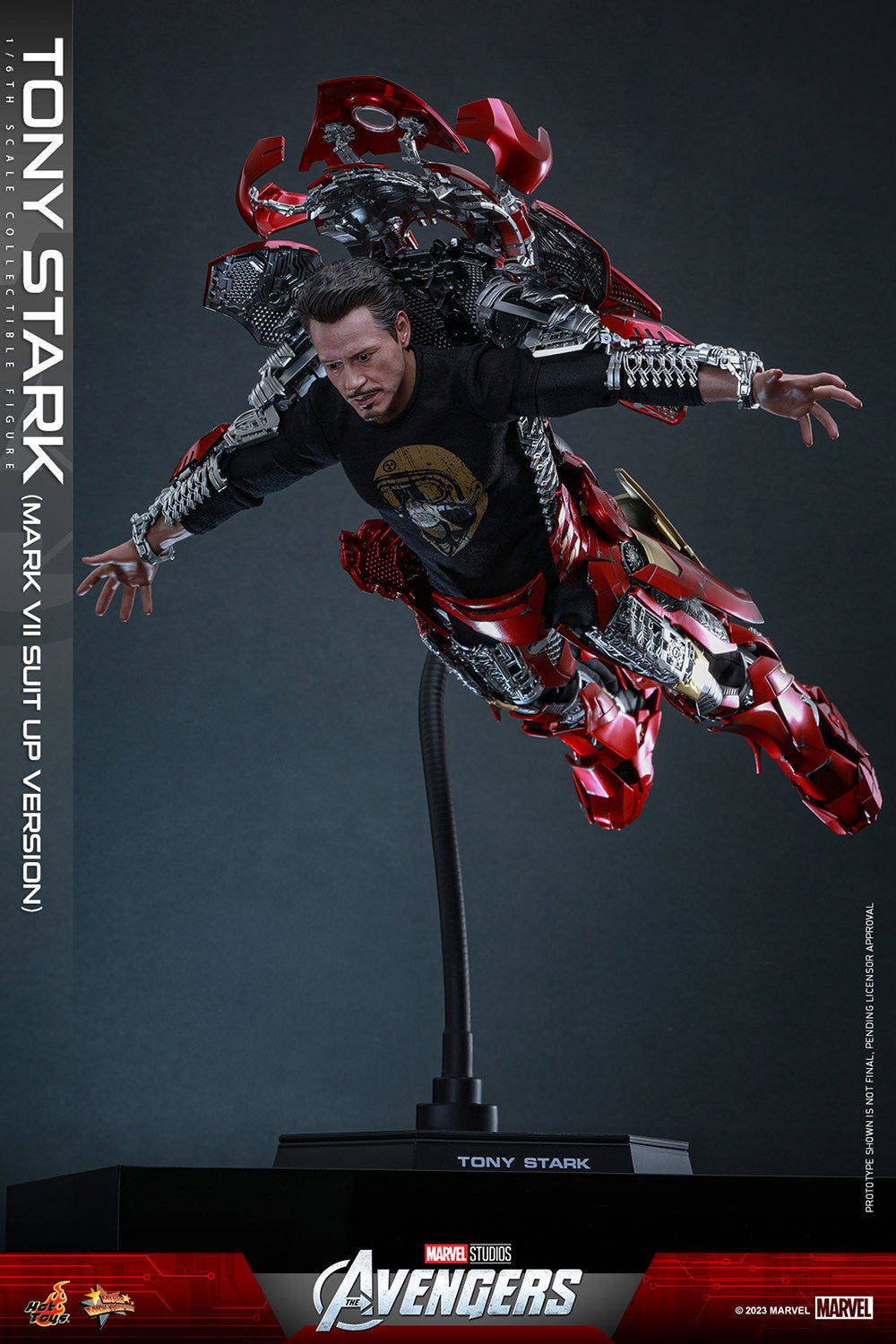 Tony Stark (Mark VII Suit-Up Version) Marvel Sixth Scale Figure