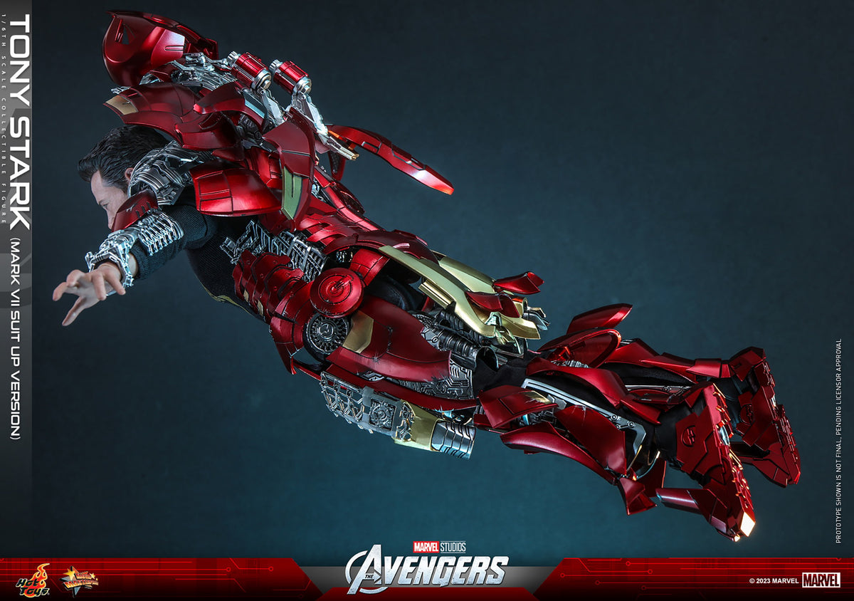 Tony Stark (Mark VII Suit-Up Version) Marvel Sixth Scale Figure