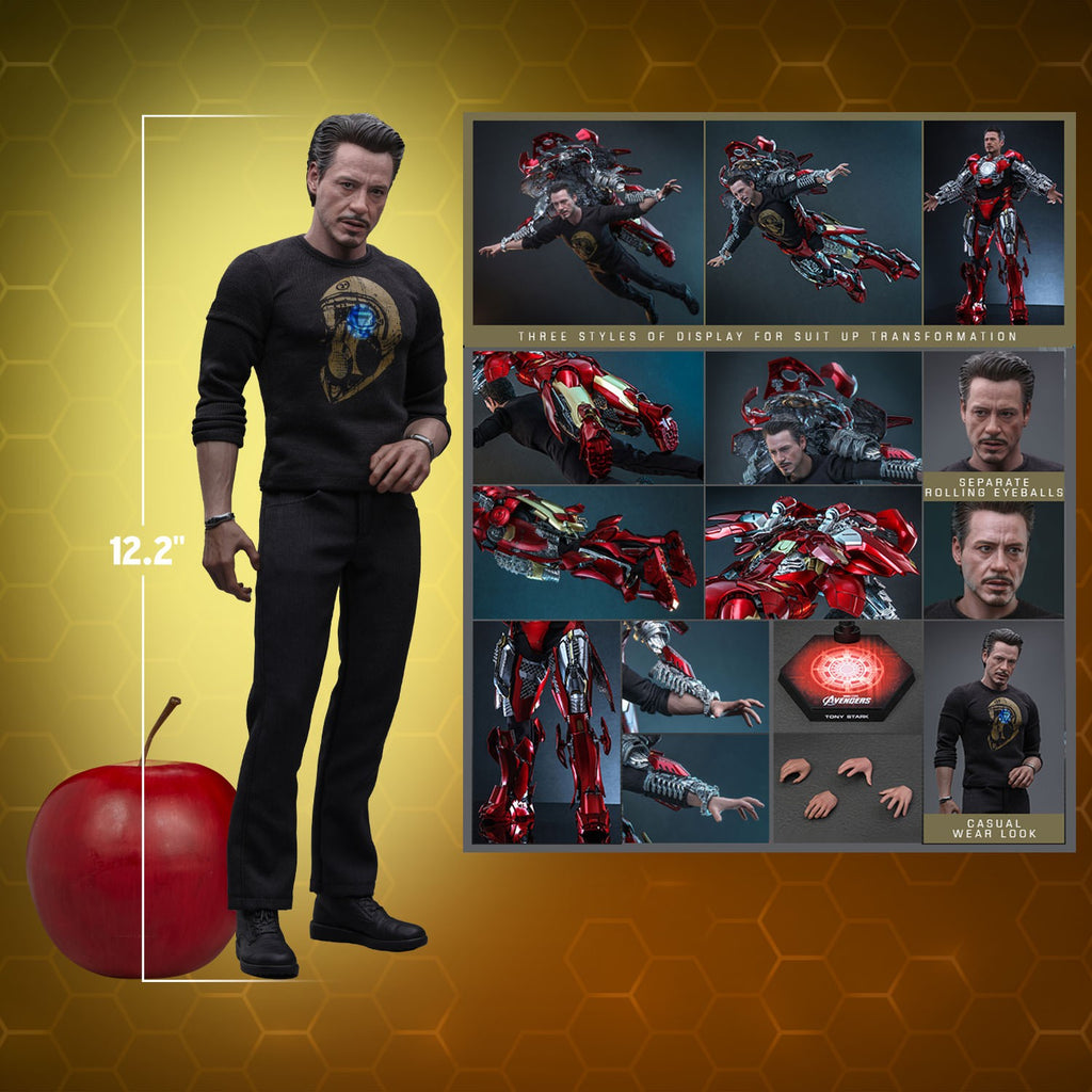 Tony Stark (Mark VII Suit-Up Version) Marvel Sixth Scale Figure