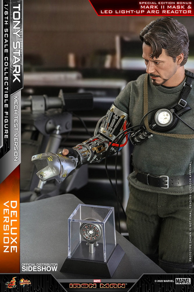 Tony Stark (Mech Test Deluxe Version) Marvel Sixth Scale Figure
