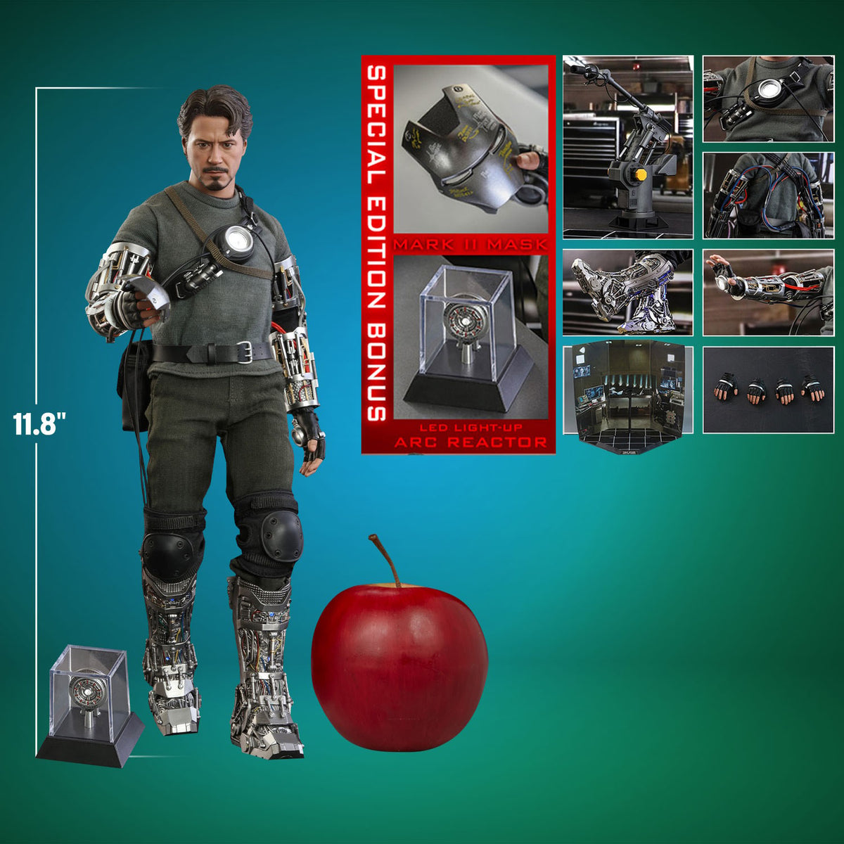 Tony Stark (Mech Test Deluxe Version) Marvel Sixth Scale Figure