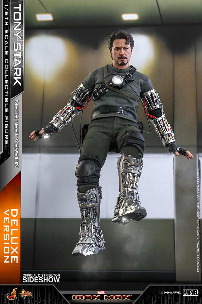 Tony Stark (Mech Test Deluxe Version) Marvel Sixth Scale Figure
