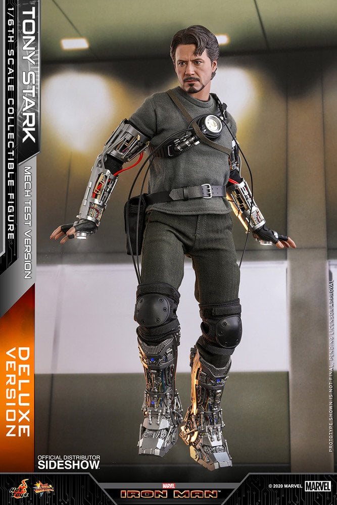 Tony Stark (Mech Test Deluxe Version) Marvel Sixth Scale Figure