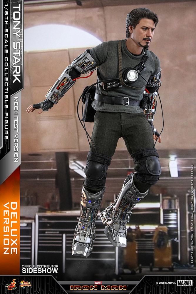 Tony Stark (Mech Test Deluxe Version) Marvel Sixth Scale Figure