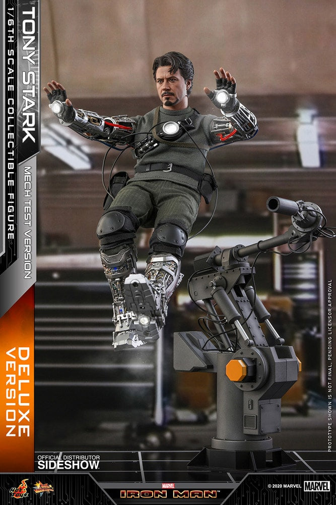 Tony Stark (Mech Test Deluxe Version) Marvel Sixth Scale Figure