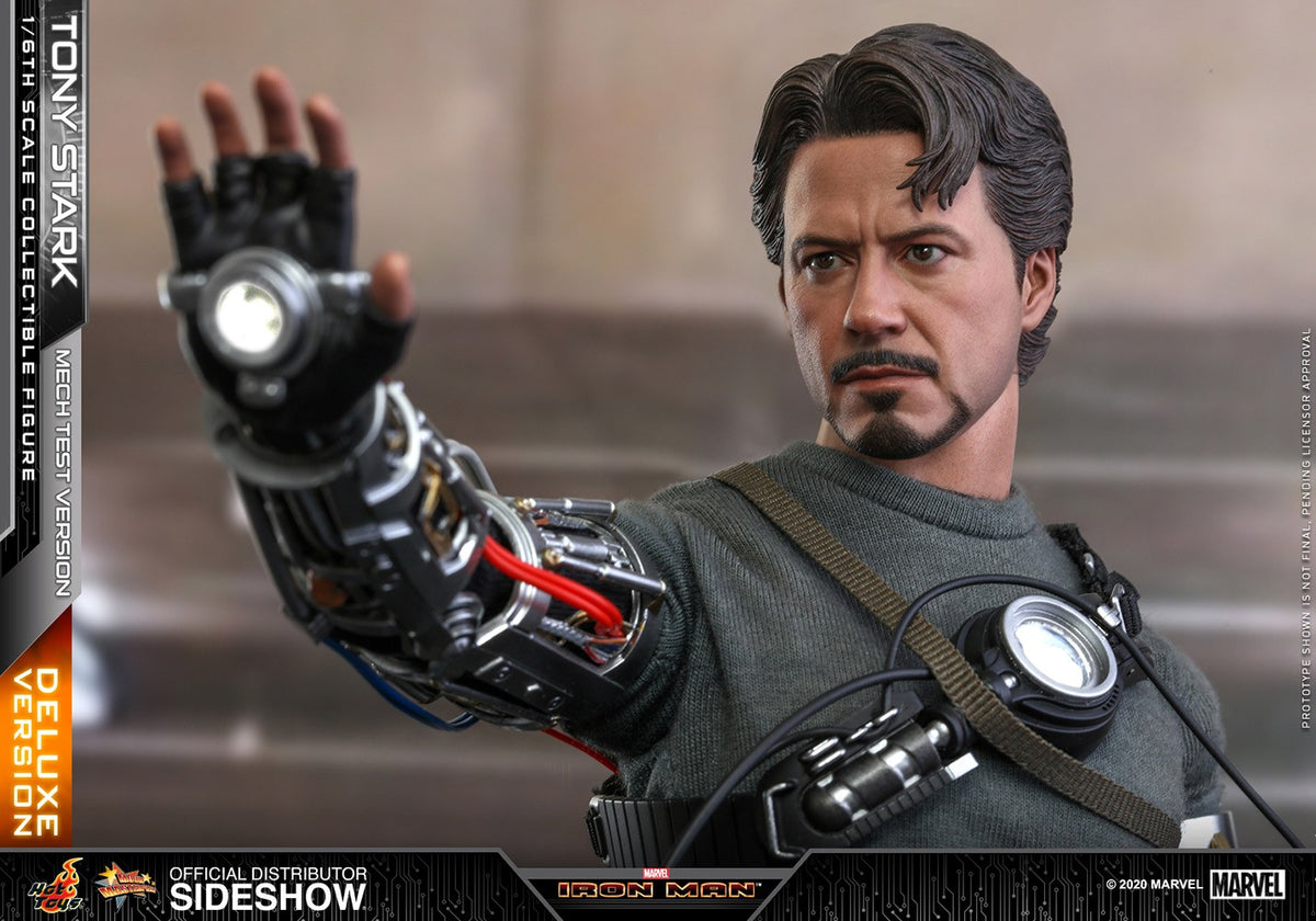 Tony Stark (Mech Test Deluxe Version) Marvel Sixth Scale Figure