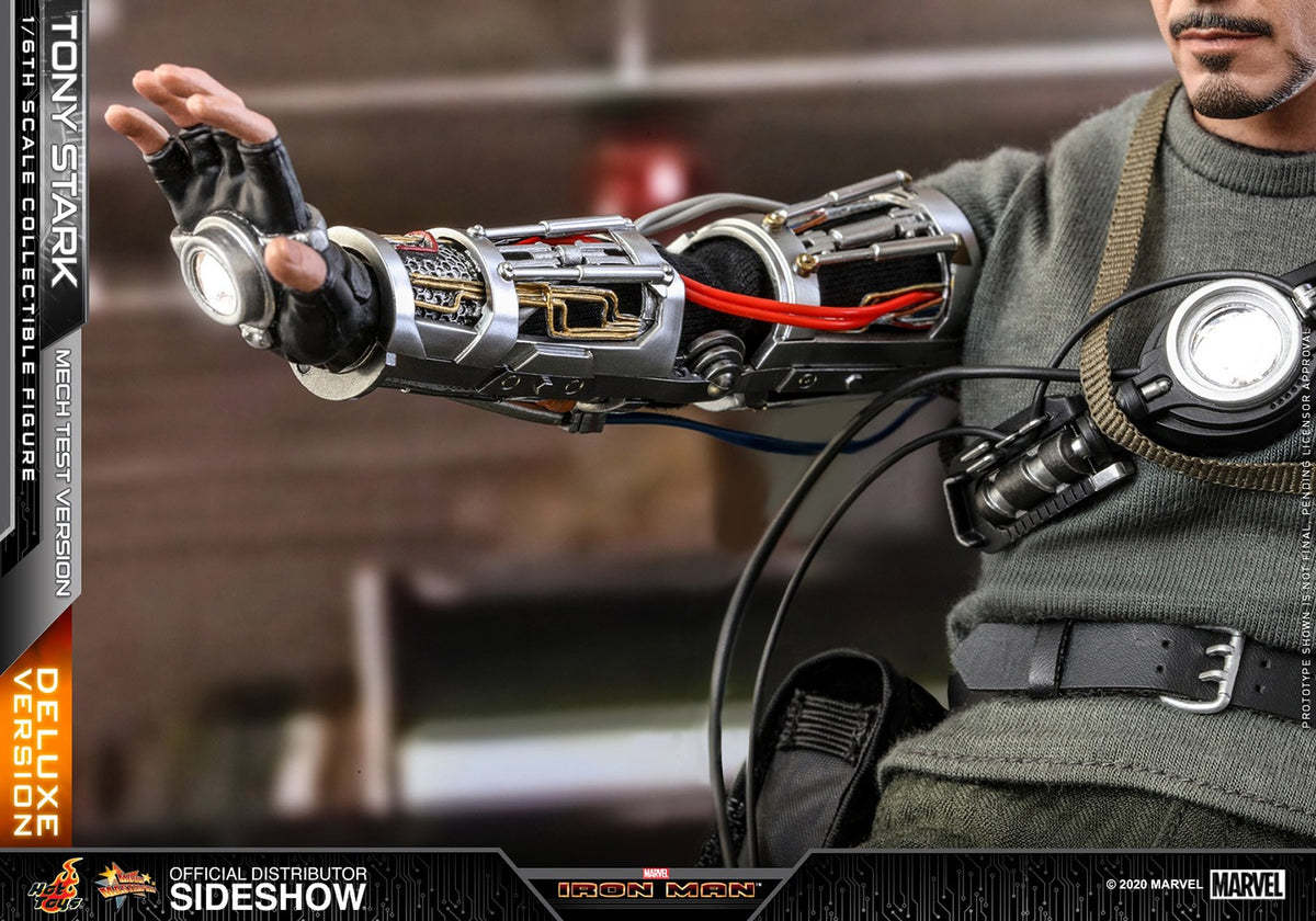 Tony Stark (Mech Test Deluxe Version) Marvel Sixth Scale Figure