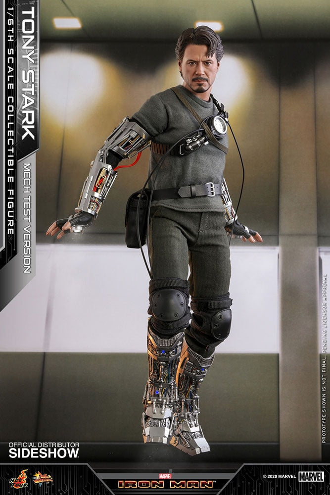 Tony Stark (Mech Test Version) Marvel Sixth Scale Figure