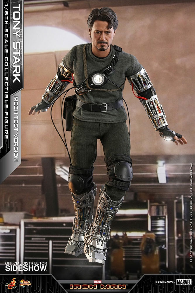 Tony Stark (Mech Test Version) Marvel Sixth Scale Figure