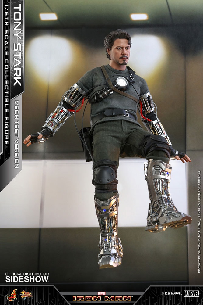 Tony Stark (Mech Test Version) Marvel Sixth Scale Figure
