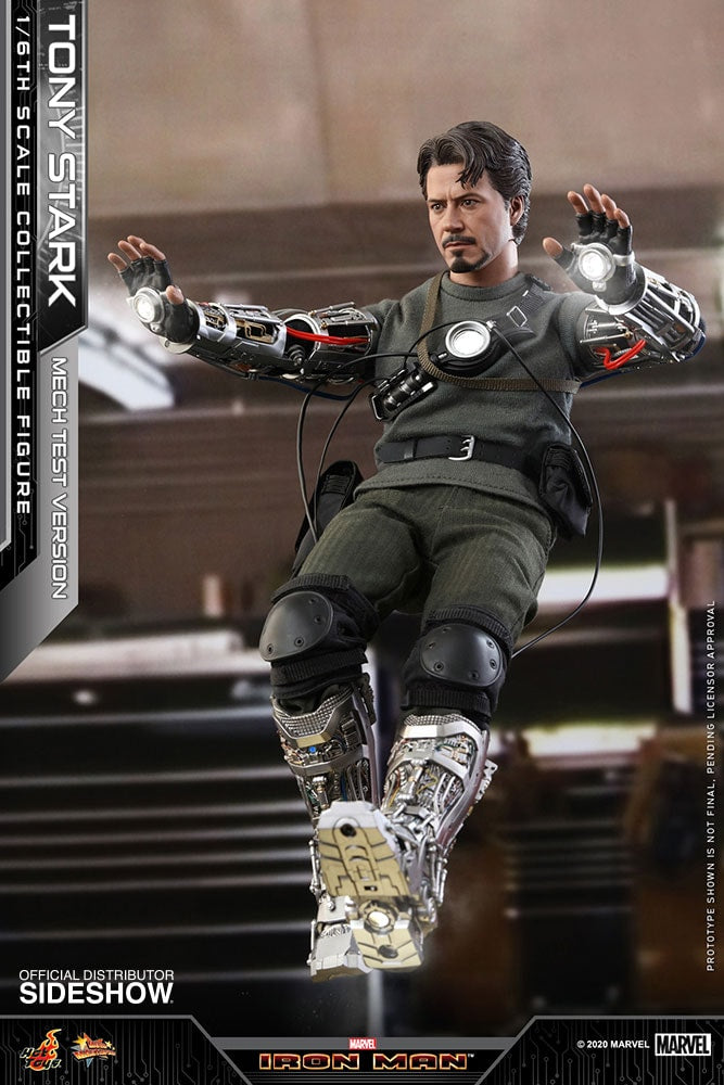 Tony Stark (Mech Test Version) Marvel Sixth Scale Figure