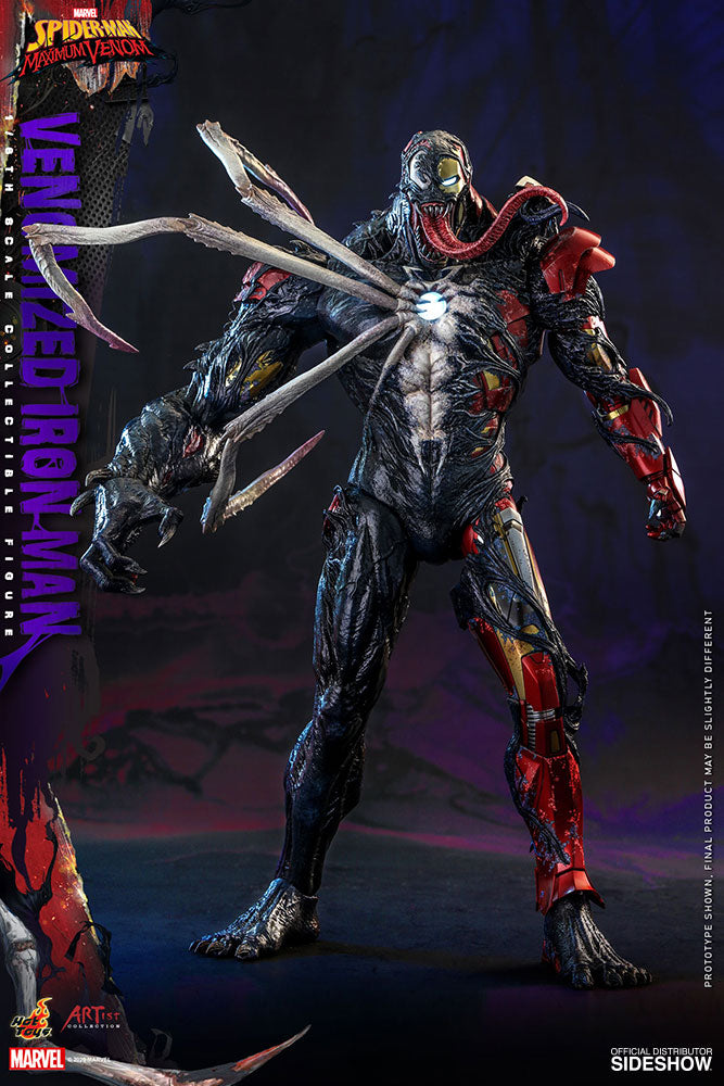 Venomized Iron Man Marvel Sixth Scale Figure