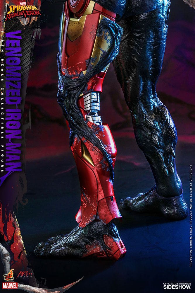 Venomized Iron Man Marvel Sixth Scale Figure
