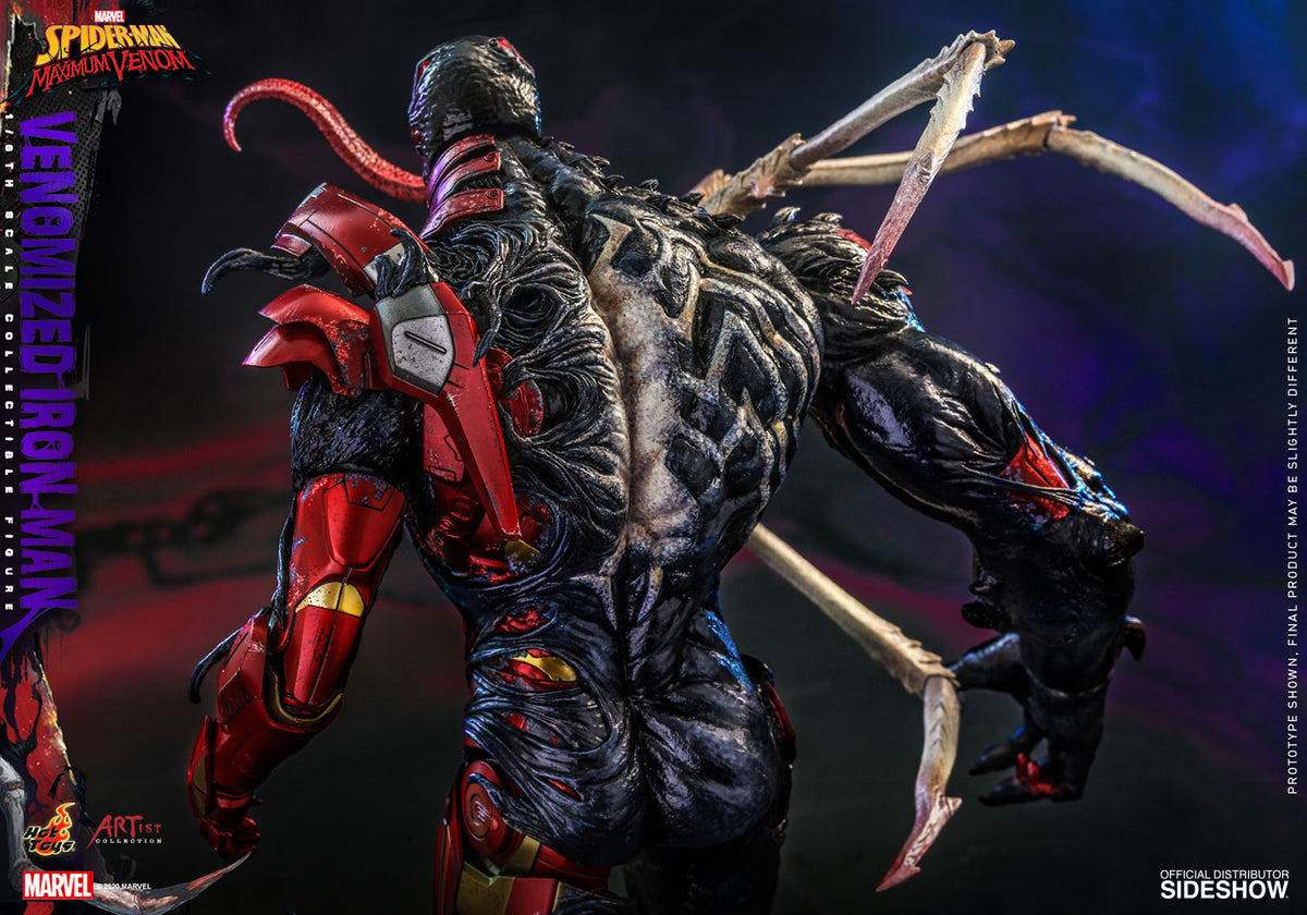 Venomized Iron Man Marvel Sixth Scale Figure